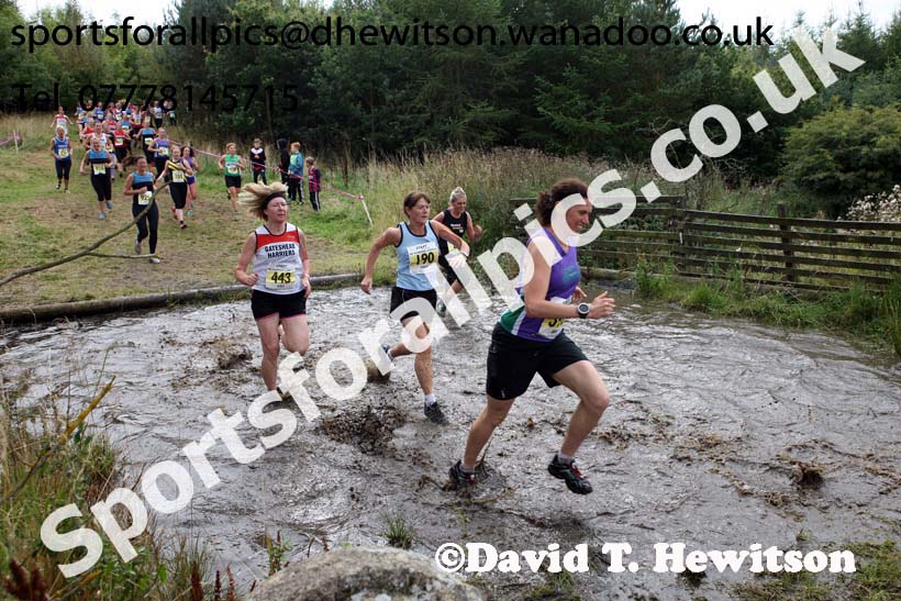 Senior womens Start Fitness North Eastern Harrier League, Tanfield, County Durham. Photo: David T. Hewitson/Sports for All Pics